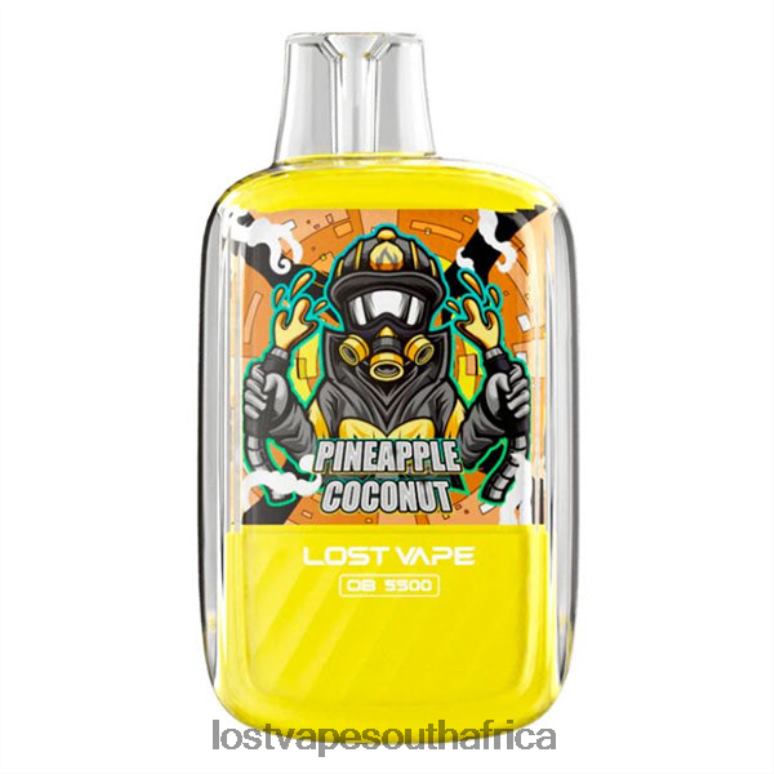 Lost Vape Contact - 2BFN6104 Lost Vape Orion OB5500 5500 Puffs 14mL 50mg Disposable Pineapple Coconut