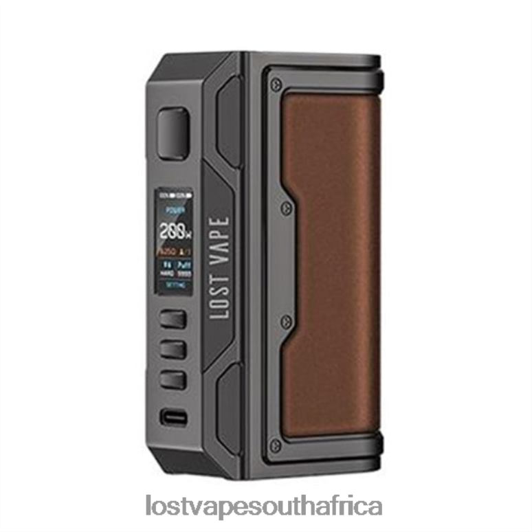 Gunmetal/Leather