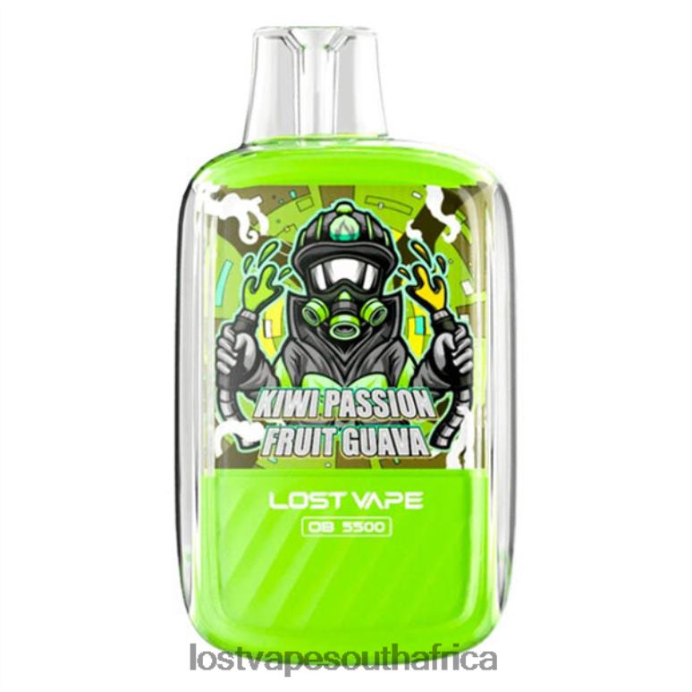 Lost Vape Price South Africa - 2BFN6103 Lost Vape Orion OB5500 5500 Puffs 14mL 50mg Disposable Kiwi Passion Fruit Guava