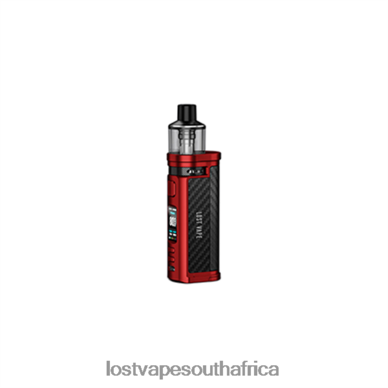 Matt Red Carbon Fiber