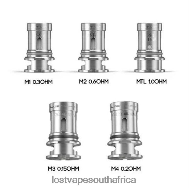 Lost Vape Review South Africa - 2BFN640 Lost Vape Ultra Boost Coils (5-Pack) M1 03ohm