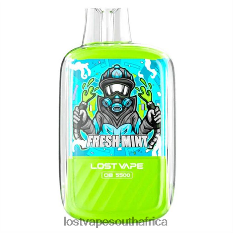 Lost Vape South Africa - 2BFN6101 Lost Vape Orion OB5500 5500 Puffs 14mL 50mg Disposable Fresh Mint