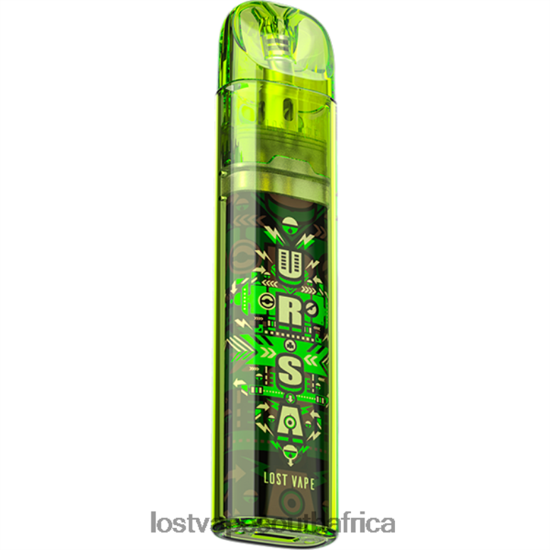 Lost Vape Wholesale - 2BFN6259 Lost Vape URSA Nano Art Pod Kit Lime Green X Pachinko Art