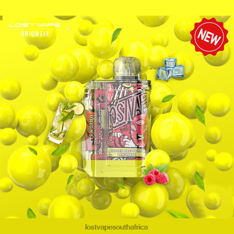 Lost Vape Cape Town - 2BFN692 Lost Vape Orion Bar Disposable | 7500 Puff | 18mL | 50mg Frozen Raspberry Lemonade