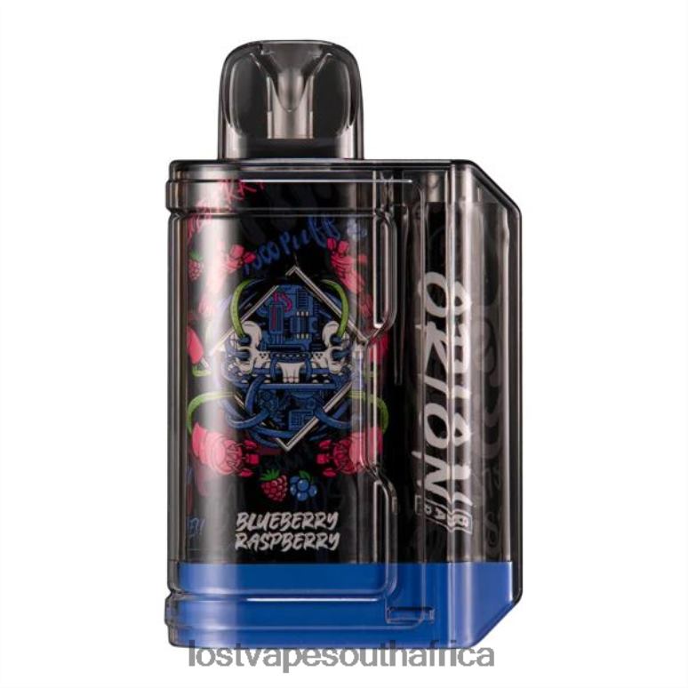 Lost Vape Wholesale - 2BFN649 Lost Vape Orion Bar Disposable | 7500 Puff | 18mL | 50mg Blueberry Raspberry