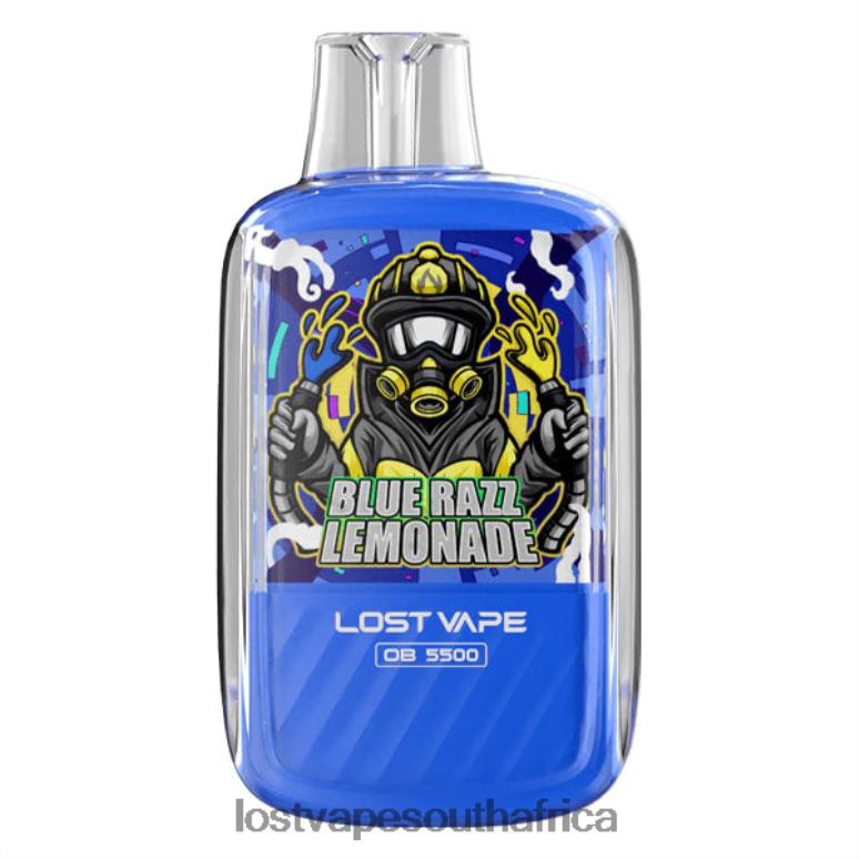 Lost Vape Cape Town - 2BFN62 Lost Vape Orion OB5500 5500 Puffs 14mL 50mg Disposable Blue Razz Lemonade