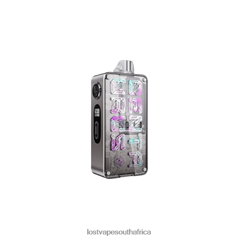 Lost Vape Flavors South Africa - 2BFN638 Lost Vape Centaurus B60 AIO Kit | Pod System Laser Gunmetal