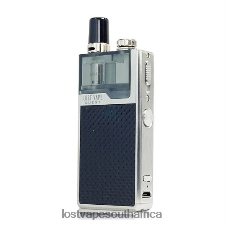 Lost Vape Flavors South Africa - 2BFN6468 Lost Vape Quest Orion Q Pod Device Full Kit Silver/Black Weave