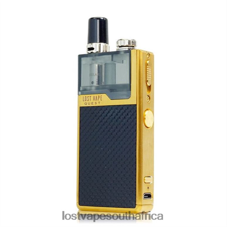 Lost Vape Near Me - 2BFN6466 Lost Vape Quest Orion Q Pod Device Full Kit Gold/Black Weave
