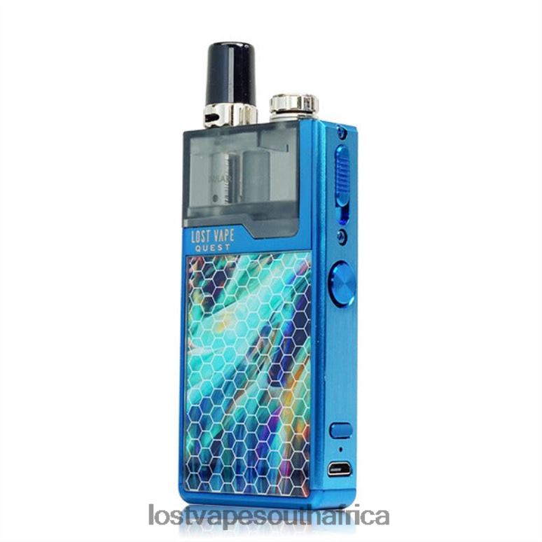 Lost Vape Review South Africa - 2BFN6470 Lost Vape Quest Orion Q Pod Device Full Kit Blue/Aurora