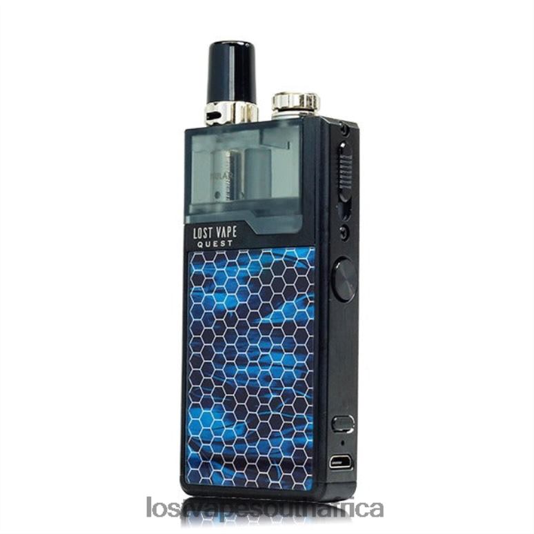 Lost Vape Wholesale - 2BFN6469 Lost Vape Quest Orion Q Pod Device Full Kit Black/Ocean