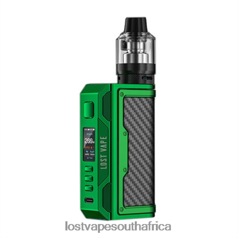 Lost Vape Dealers Near Me - 2BFN6145 Lost Vape Thelema Quest 200W Kit Green/Carbon Fiber