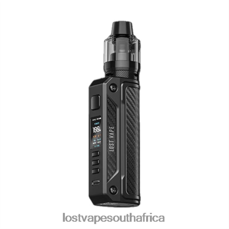 Lost Vape South Africa - 2BFN6171 Lost Vape Thelema Solo 100W Kit Black/Carbon Fiber