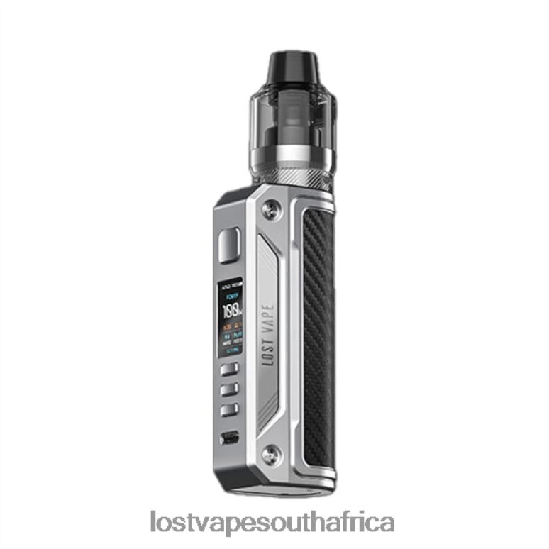 Lost Vape Wholesale - 2BFN6169 Lost Vape Thelema Solo 100W Kit SS/Carbon Fiber