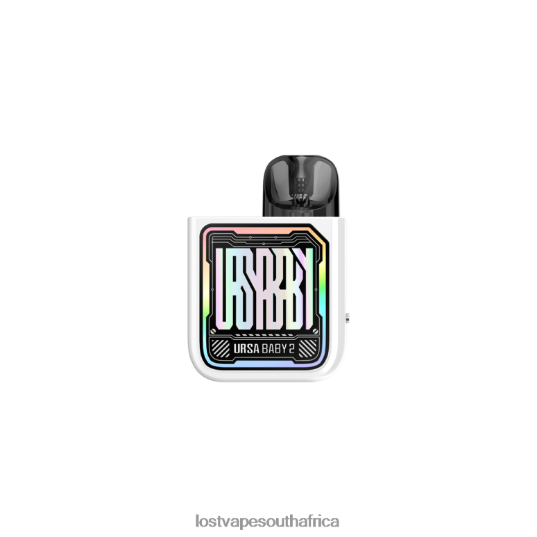 Lost Vape Cape Town - 2BFN6352 Lost Vape URSA Baby 2 Kit | Pod System Tech White/Fancy Maze