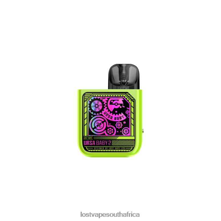 Lost Vape Near Me - 2BFN6356 Lost Vape URSA Baby 2 Kit | Pod System Pop Green/Time Gear