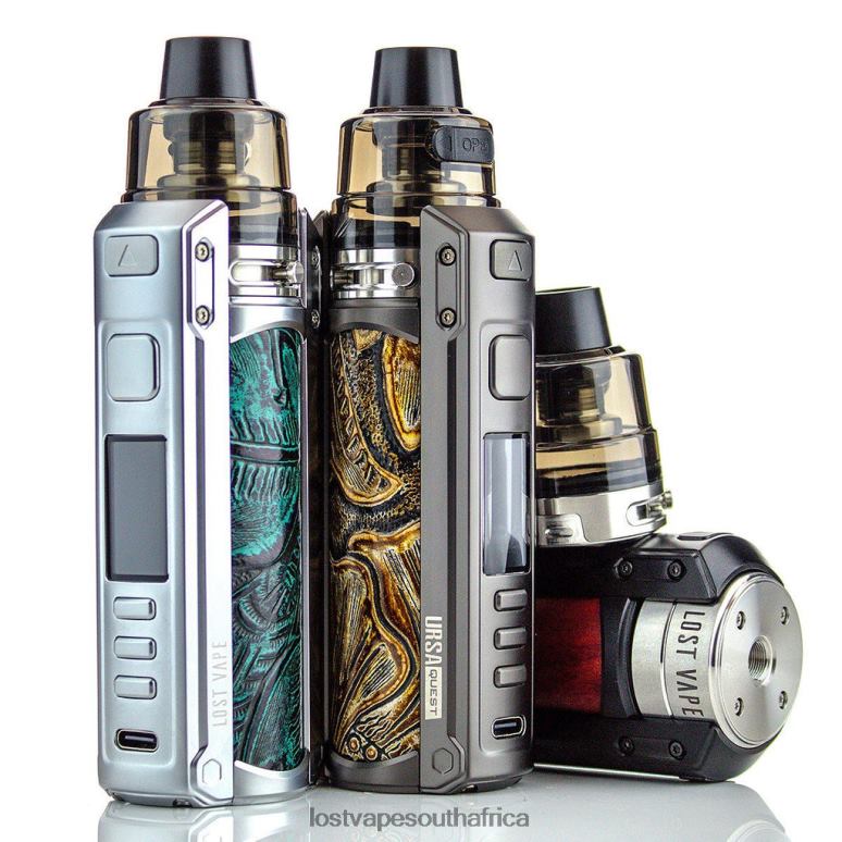 Lost Vape Wholesale - 2BFN6189 Lost Vape URSA Quest Multi Kit | 100w Black/Red Sandalwood