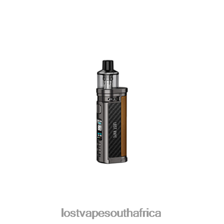 Lost Vape Price South Africa - 2BFN6323 Lost Vape Centaurus Q80 Pod Mod Gunmetal Teak Wood