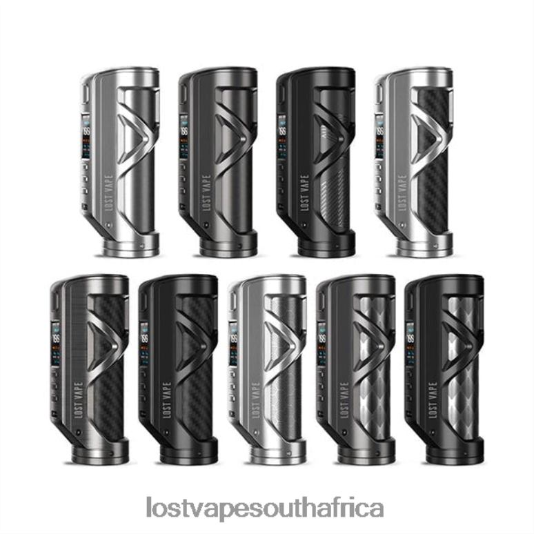 Lost Vape Cape Town - 2BFN6462 Lost Vape Cyborg Quest Mod | 100w Matte Black/Steel