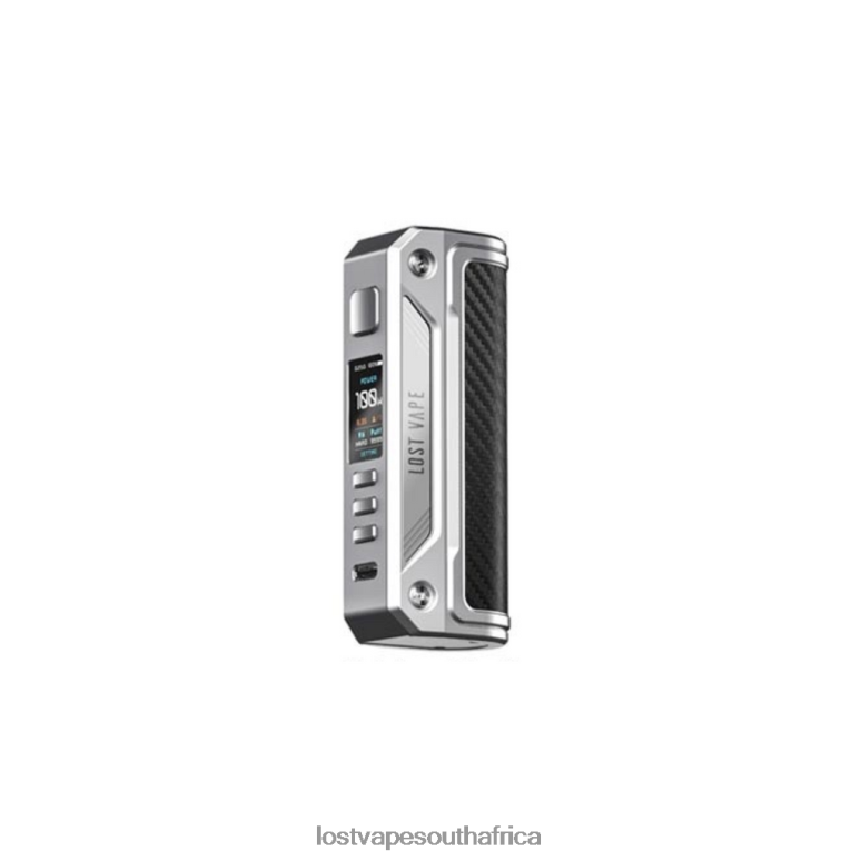 Lost Vape Review South Africa - 2BFN6250 Lost Vape Thelema Solo 100W Mod SS/Carbon Fiber