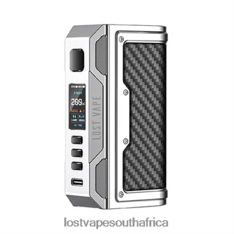 Lost Vape Wholesale - 2BFN6179 Lost Vape Thelema Quest 200W Mod SS/Carbon Fiber
