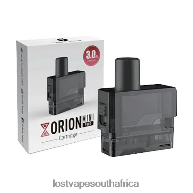 Lost Vape Contact - 2BFN634 Lost Vape Orion Mini Empty Replacement Pod | 3mL Black