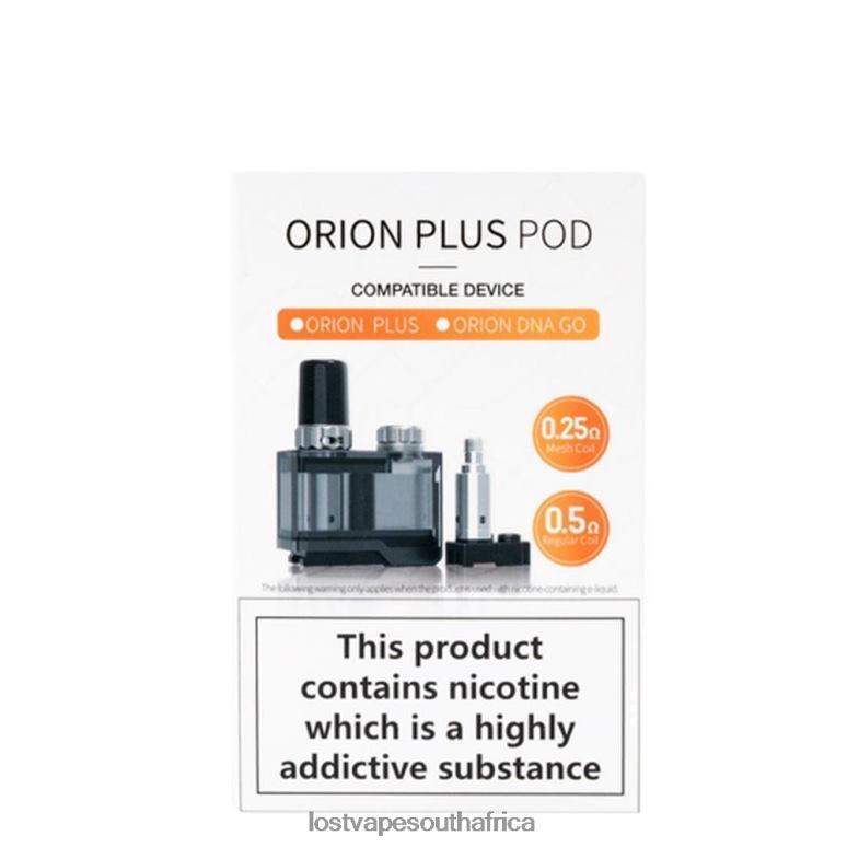 Lost Vape Pods Near Me - 2BFN6407 Lost Vape Orion Plus DNA Pod Cartridge Pack | Includes 2 Coils Regular